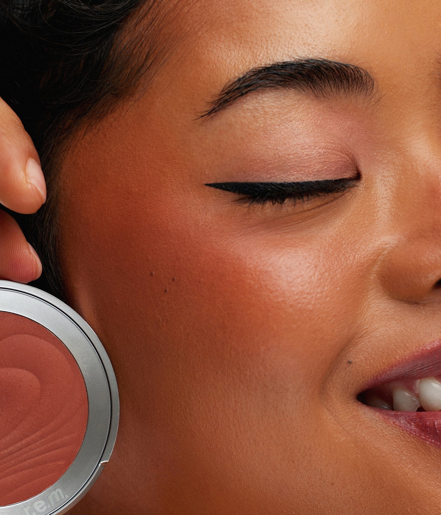 satin matte blush